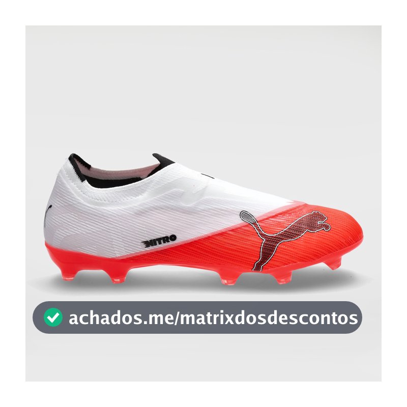Chuteira de Campo Adulto Puma Ultra Nitro 7 Match LL em Promoção