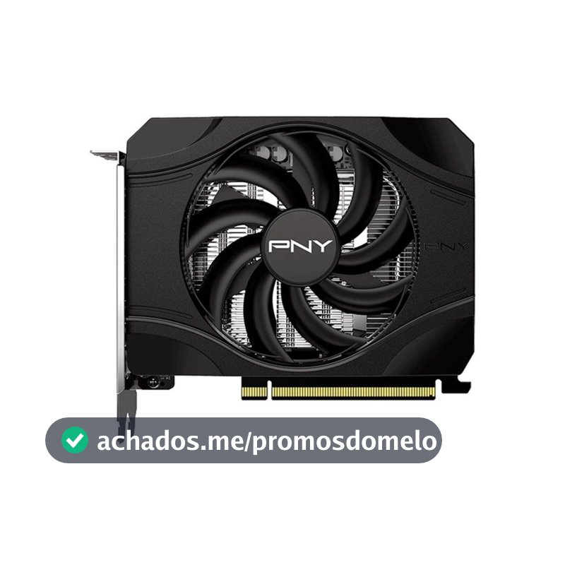 Placa de Vídeo PNY RTX 5050 STD 8GB GDDR6 SingleFan NVIDIA GeForce - VCG50508SFXPB1