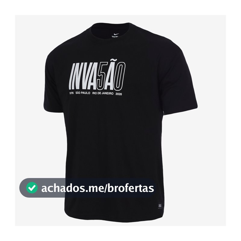 Camiseta Corinthians Nike Pride Masculina
