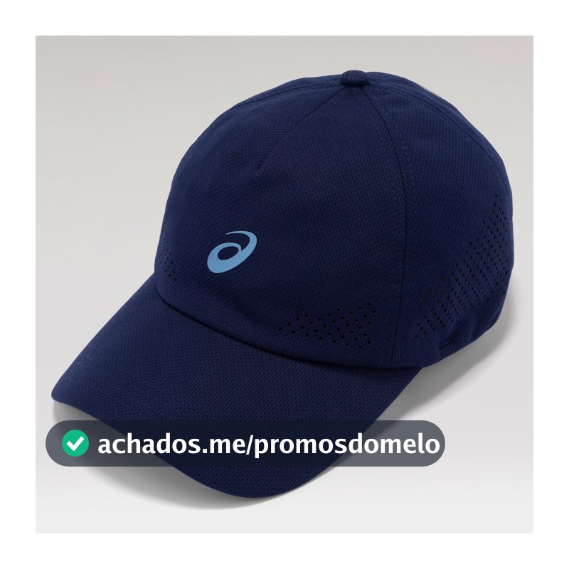 Boné Adulto Asics Atoalhado Tennis Aba Curva em Promoção