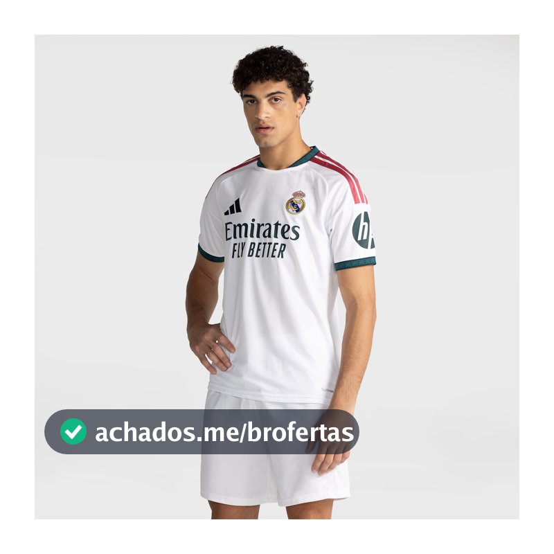 Camisa Real Madrid I 2026/27 adidas Torcedor Masculina em Promoção