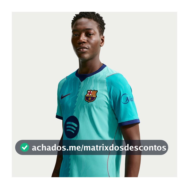 Camisa Barcelona Nike III 2026/27 Jogador Masculina