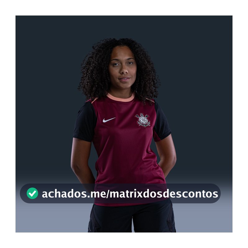 Camiseta Corinthians Nike 2026 Treino Feminina