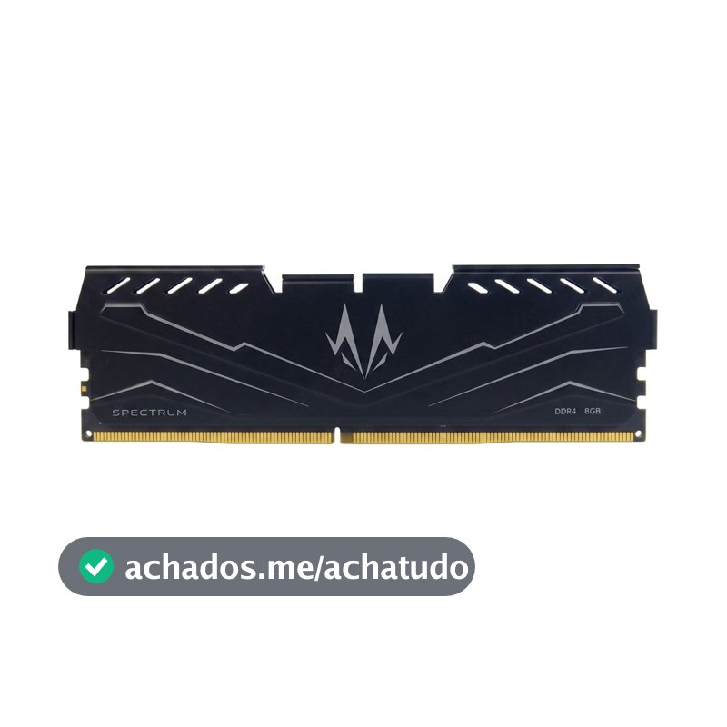 Memória DDR4 Spectrum Blitz S, 8GB, 3200MHz, Preto, ST-RM-BS8G32C22BD4