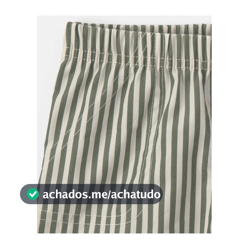 Conjunto curto bebê 2 peças estampado - Multicor