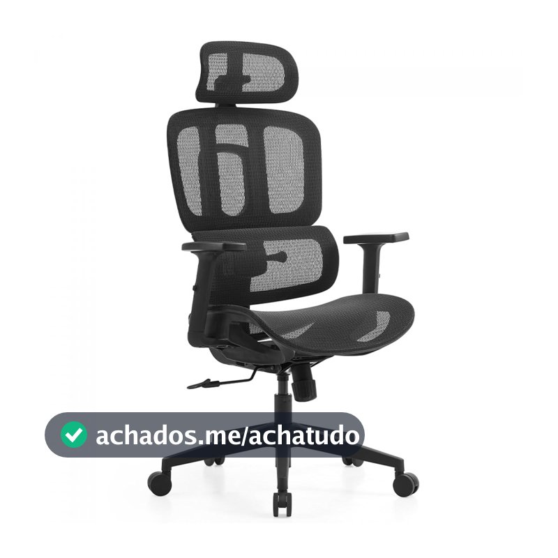 Cadeira de Escritório Dr. Office Business Mesh 2D