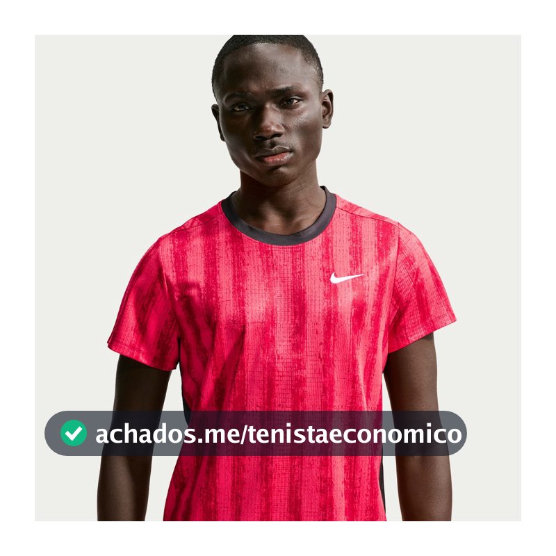 Camiseta Dri Fit Nike Court Victory Print Masculina