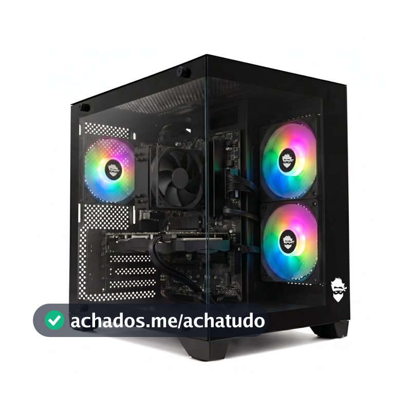 PC GAMER CAPTAIN AMD Ryzen 5 5500 / AMD Radeon RX 9060 XT / 16GB DDR4 / SSD 480G
