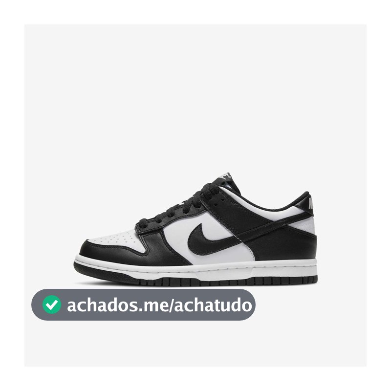 Tênis Dunk Low Panda Infantil (34-38)