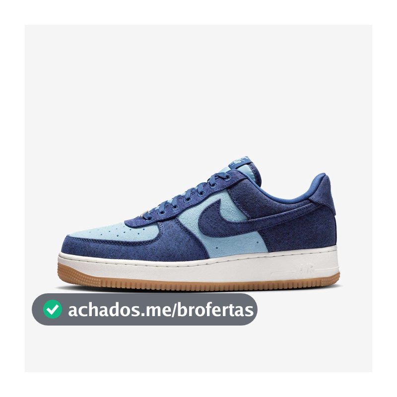 Tenis Nike Air Force 1 07 Lv8 Denim Masculino