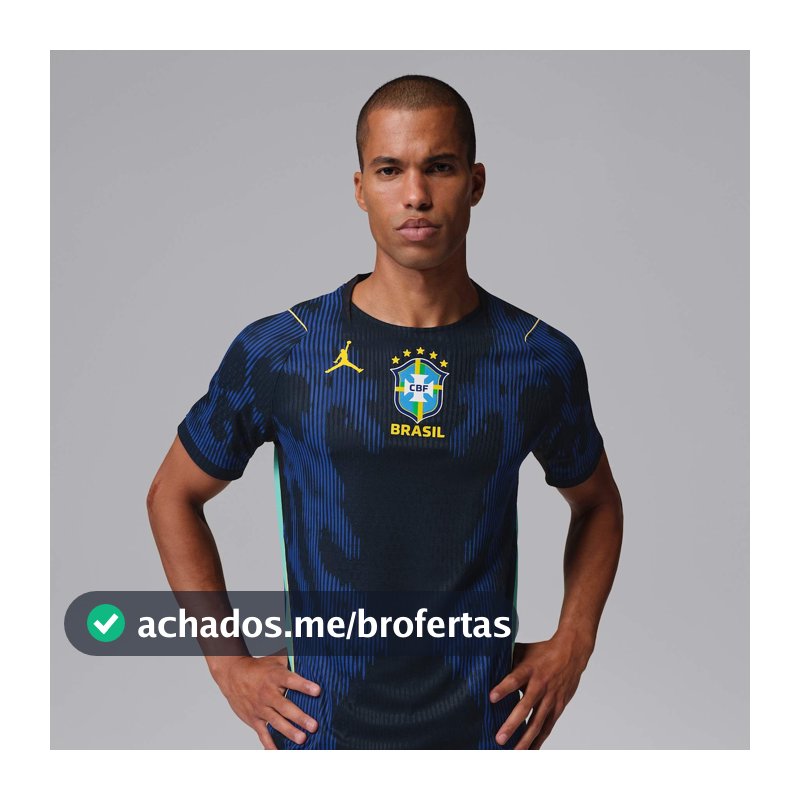 Camisa Brasil Jordan II 2026/27 Jogador Masculina