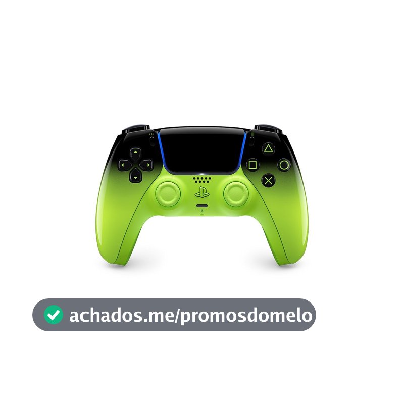 Controle Sem Fio Sony DualSense Hyperpop, PS5, Remix Green, Verde - 1000048534