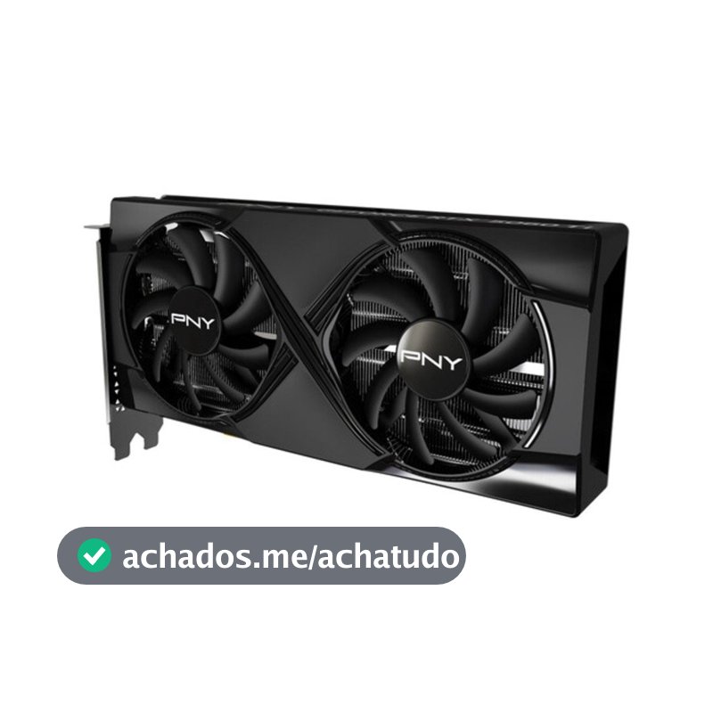 Placa de Vídeo PNY RTX 5060 Ti OC NVIDIA Geforce, 8GB GDDR7, Dual-Fan, Ray Tracing, DLSS 4 - VCG5060T8DFXPB1-O-TF