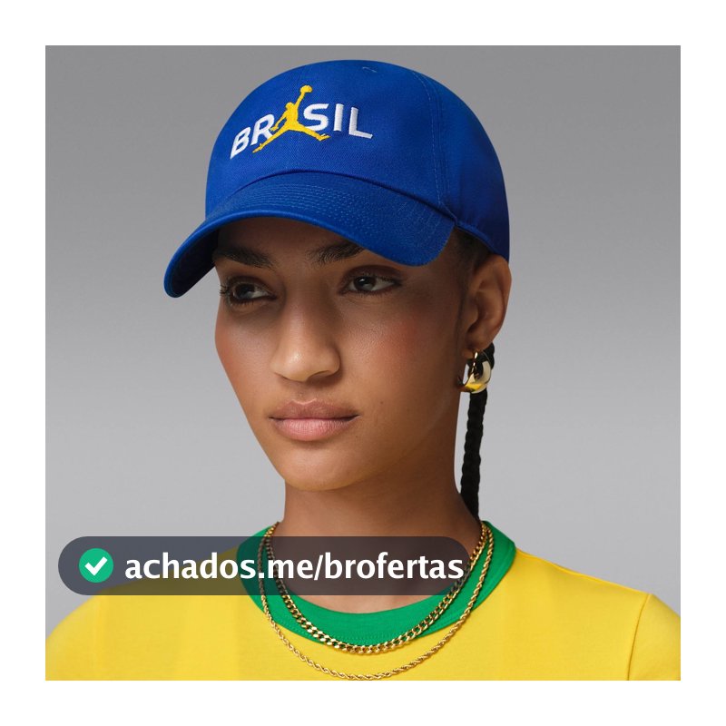 Bone Brasil Jordan Club Unissex
