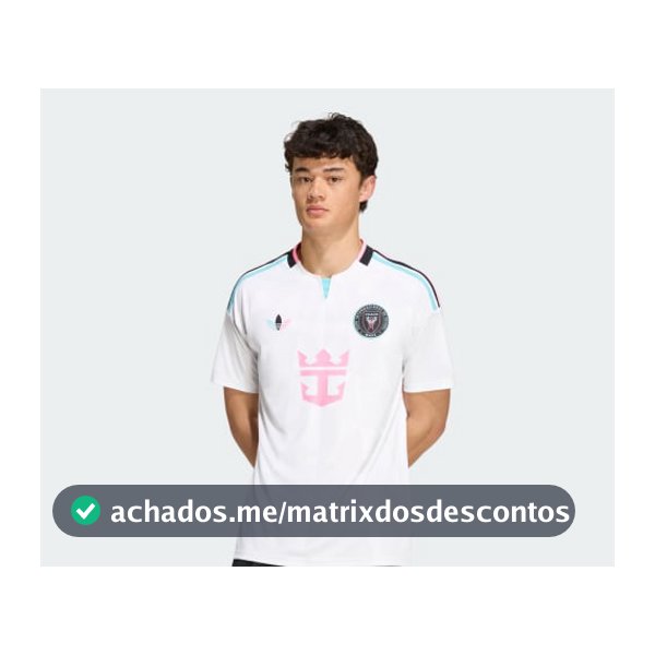 Camisa III Inter Miami CF 2026 Messi - Branco adidas