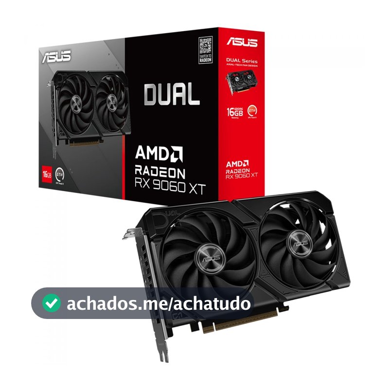 GPU Asus AMD Radeon RX 9060 XT Dual 16GB GDDR6