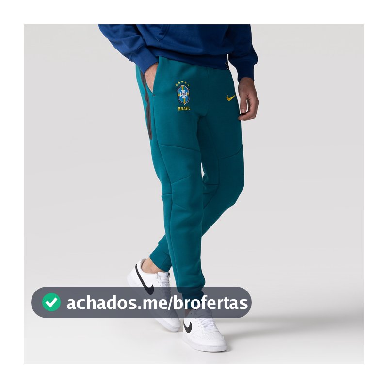 Calça Nike CBF Tech Fleece - Masculina