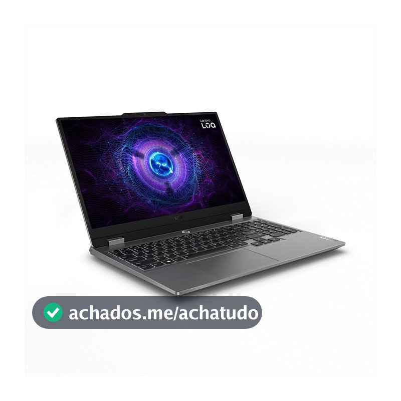 Notebook Gamer Lenovo LOQ 15IRX9, 15.6" Full HD 144Hz, Intel Core i5-13450HX, 16GB, 512GB SSD, NVIDIA RTX 4050, Linux - 83KHS00300