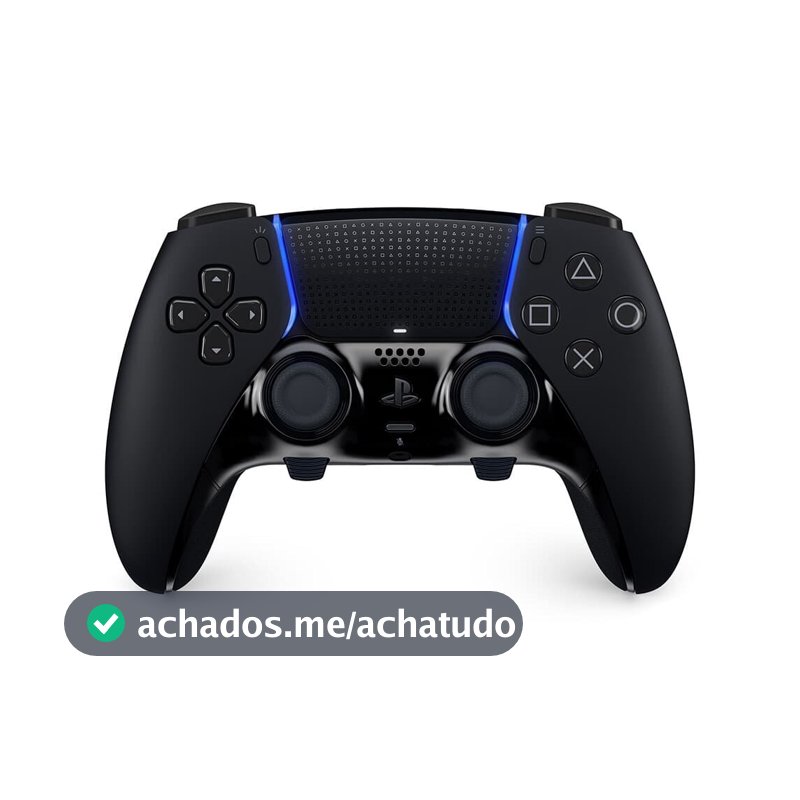 Controle Sony Dualsense Edge PS5, Sem Fio, Midnight Black - CFI-ZCP1WY