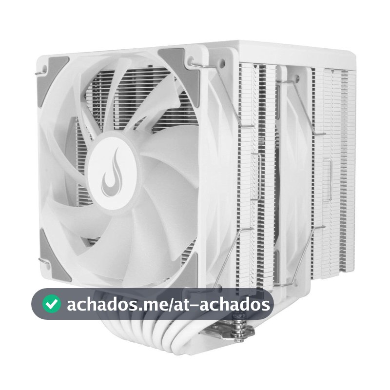 Air Cooler Gamer Rise Mode Storm 8 White, AMD/Intel, 120mm, Branco - RM-ACST-W