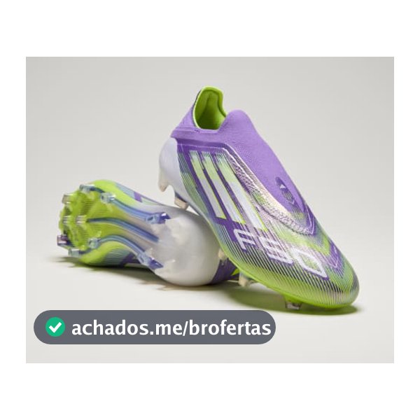 Chuteira Sem Cadarços F50 Elite Campo - Roxo adidas