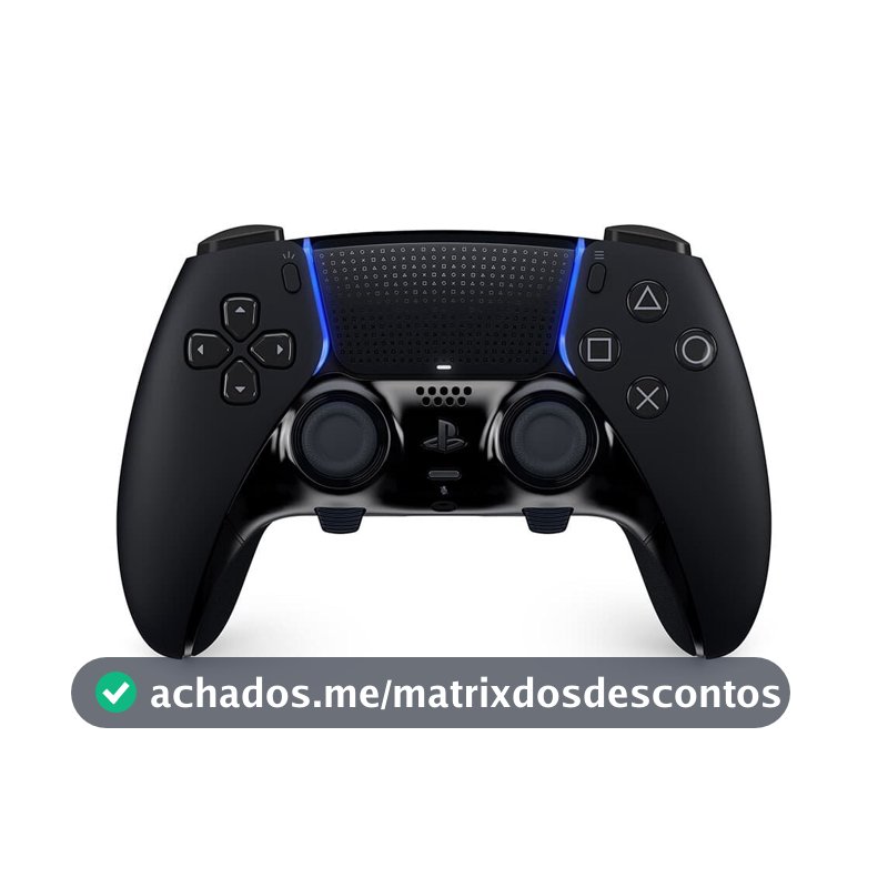 Controle Sony Dualsense Edge PS5, Sem Fio, Midnight Black - CFI-ZCP1WY