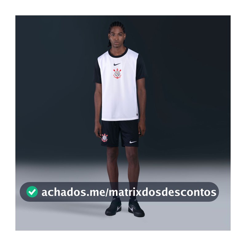 Camisa Nike Corinthians I 2025 26 Fa Masculina