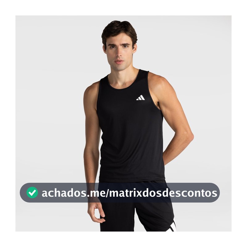 Regata Adidas Treino Masculina em Promoção
