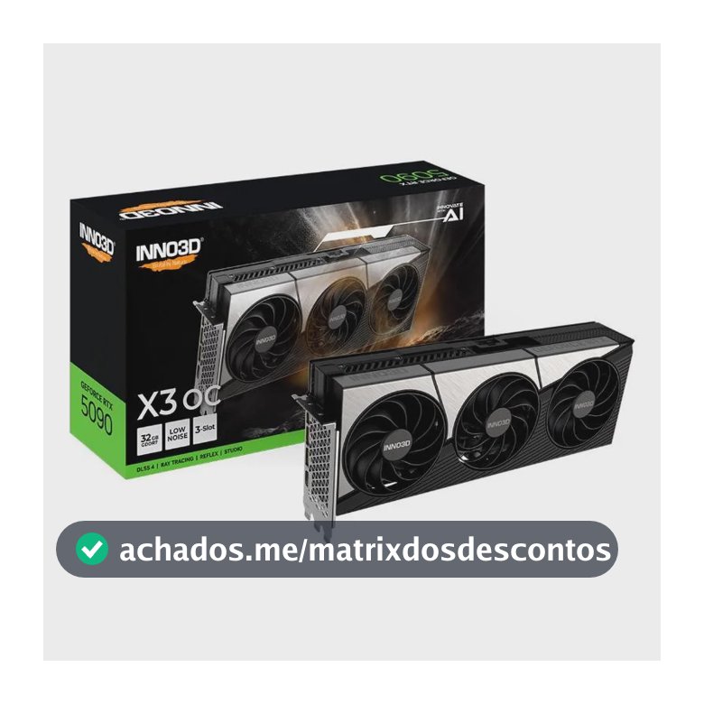 Gpu Inno3d Geforce RTX  5090 X3 Oc 32gb 512-bit Gddr7 N50903-32d7x-1759392