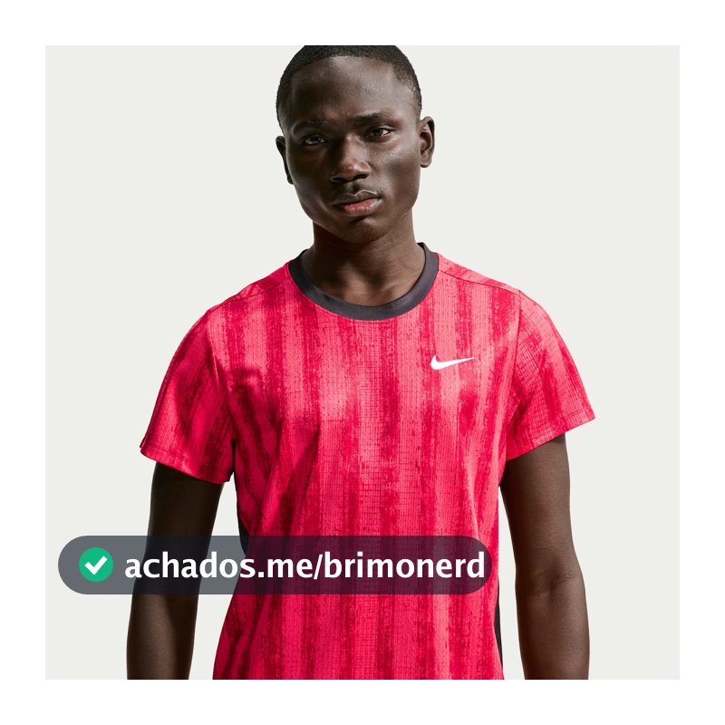 Camiseta Dri Fit Nike Court Victory Print Masculina