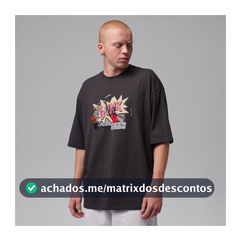 Camiseta Jordan Brooklyn Comic 96 Masculina