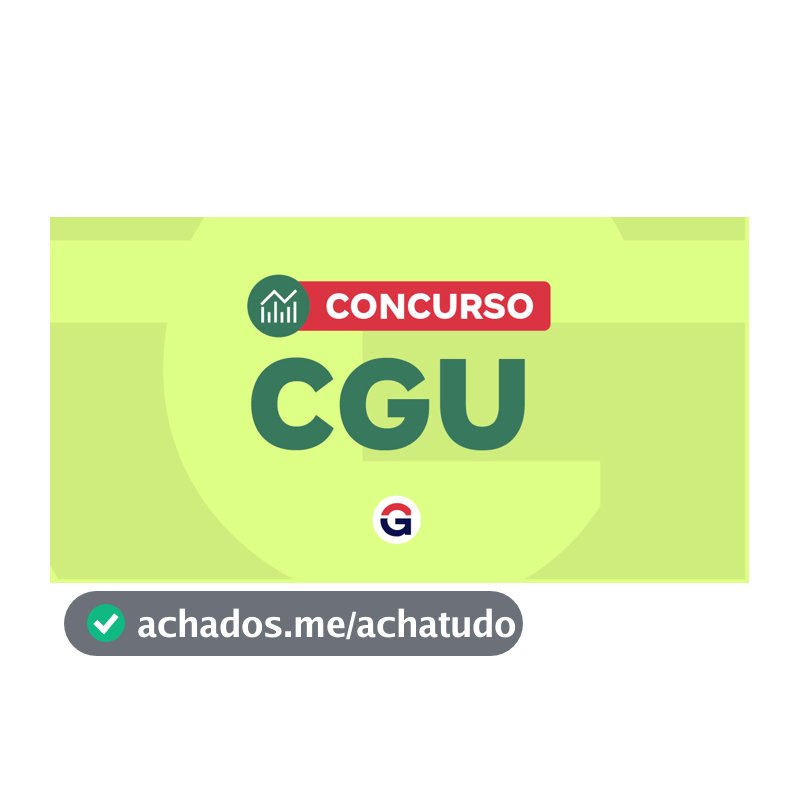 Concurso CGU 2026: veja como se inscrever!
