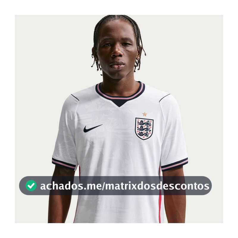 Camisa Inglaterra Nike I 2026/27 Jogador Masculina