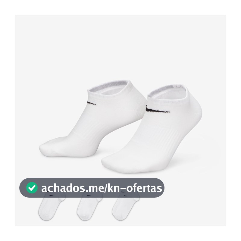 Meia Nike Performance Lightweight (3 Pares) Unissex