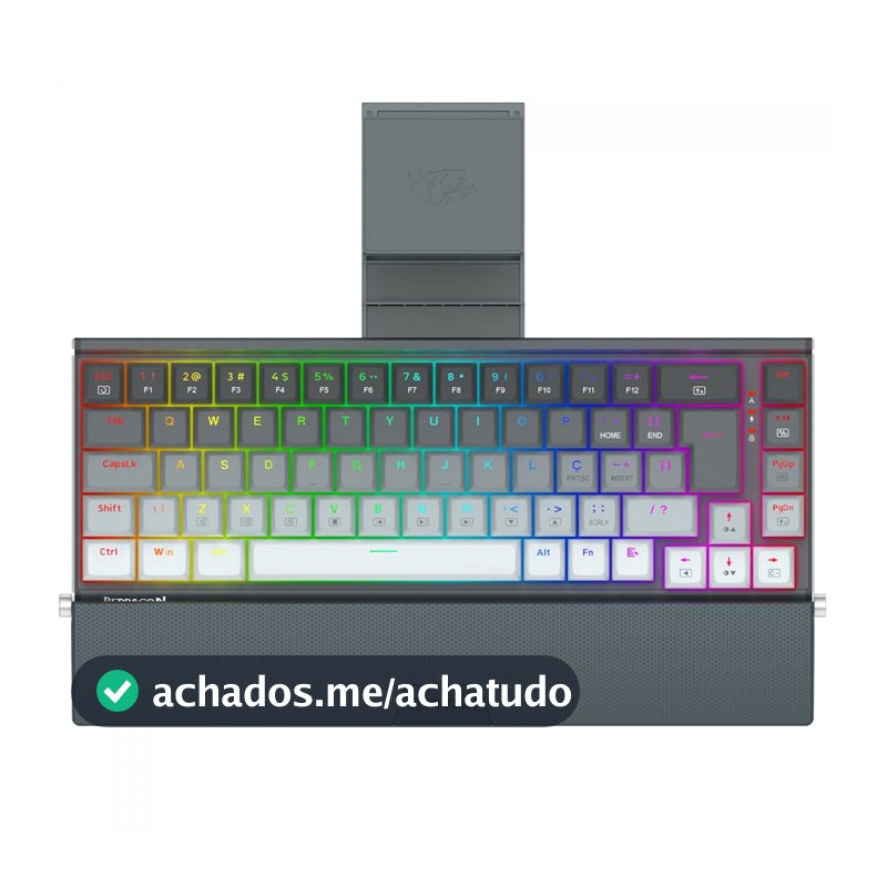Teclado Mecânico Redragon Shaco RGB Switch Brown