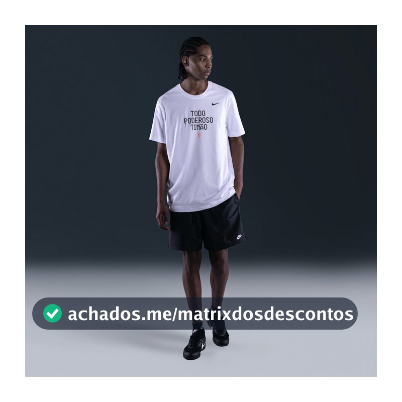 Camiseta Nike Corinthians Verbiage Masculina