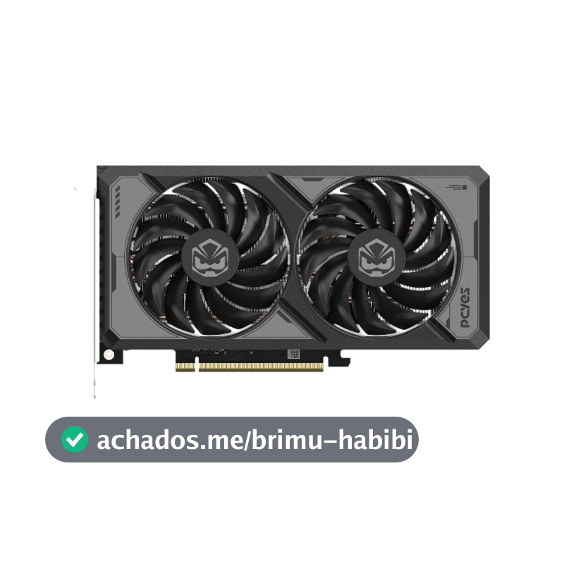 Placa de Vídeo Nvidia PcYes RTX 5060 TI 16GB GDDR7 128BITS DUAL FAN PVRTX5060TIB2F16G