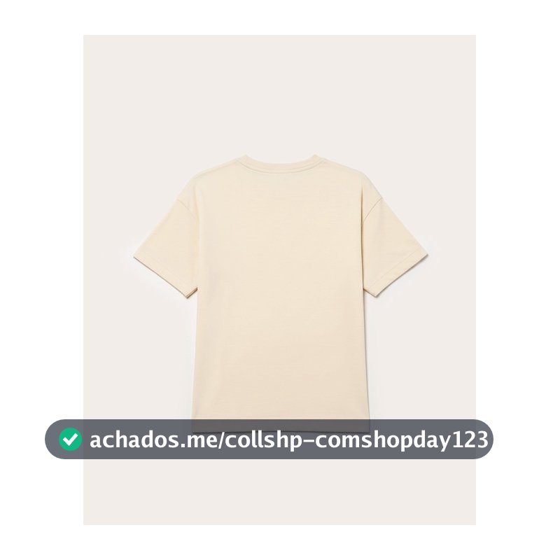 Camiseta infantil em algodão urso 1-6A- Bege